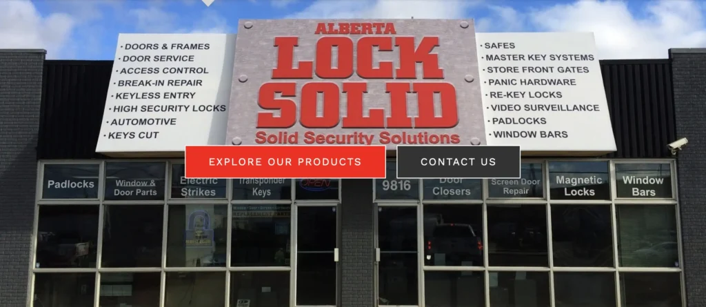 Alberta Lock Solid Office Building