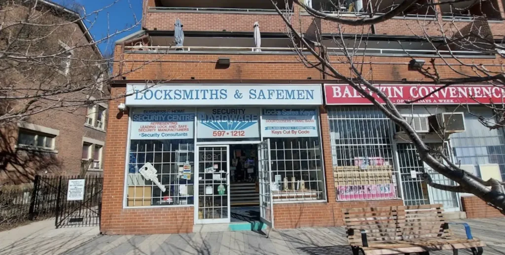 Toronto Locksmiths & Safemen Security Hardware Ltd. Store view